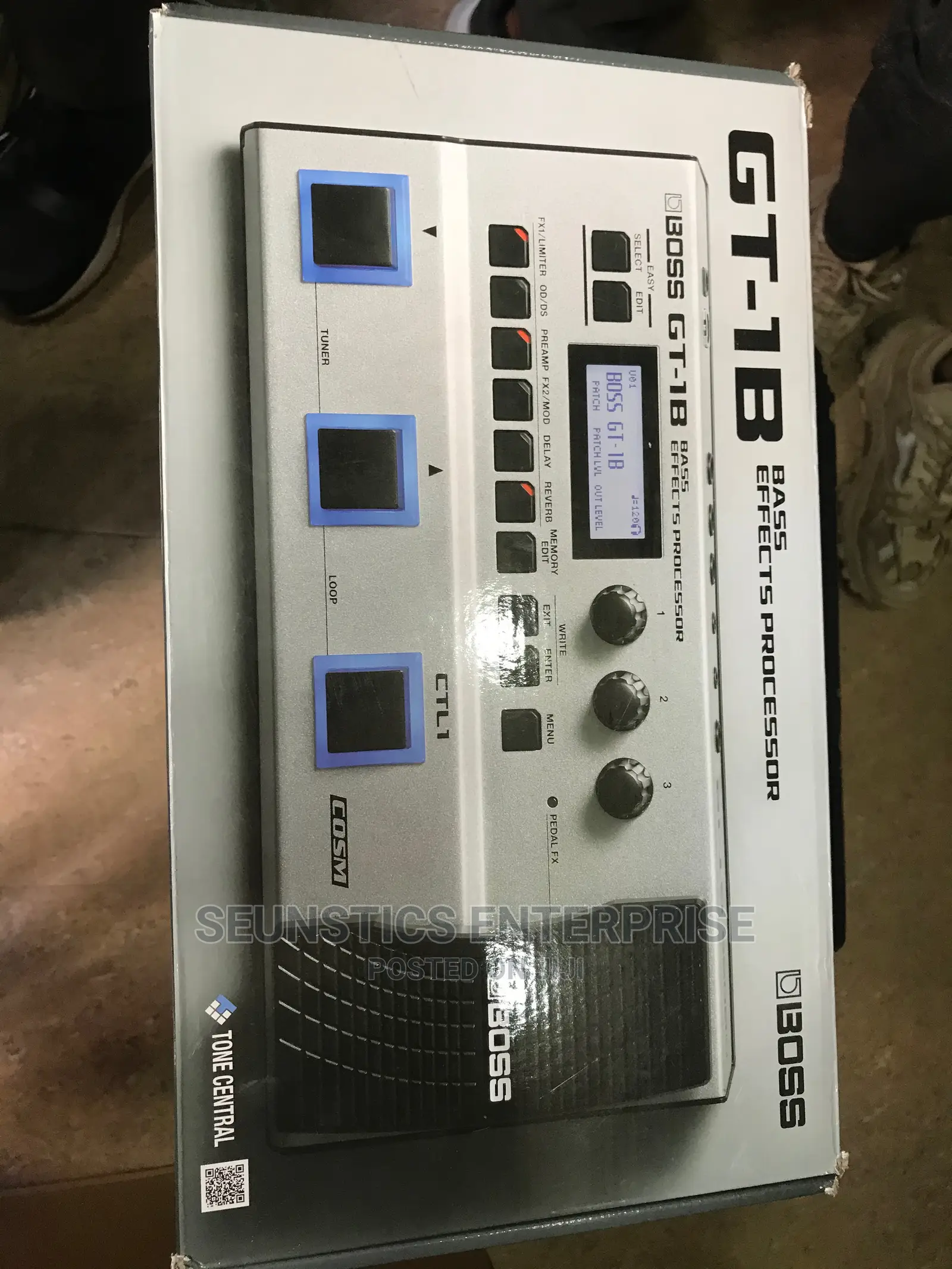 Boss Gt- 1b Bass Effects Processor Pedal