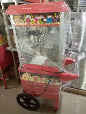 Industrial Mobile Popcorn Machine. (Germany)