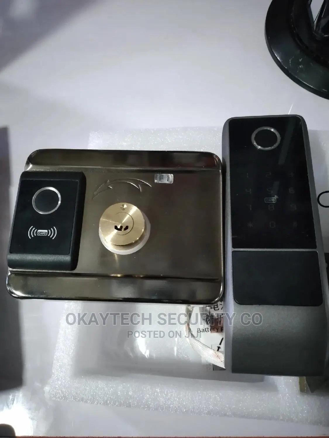 Wireless Fingerprint Double Side Access Lock