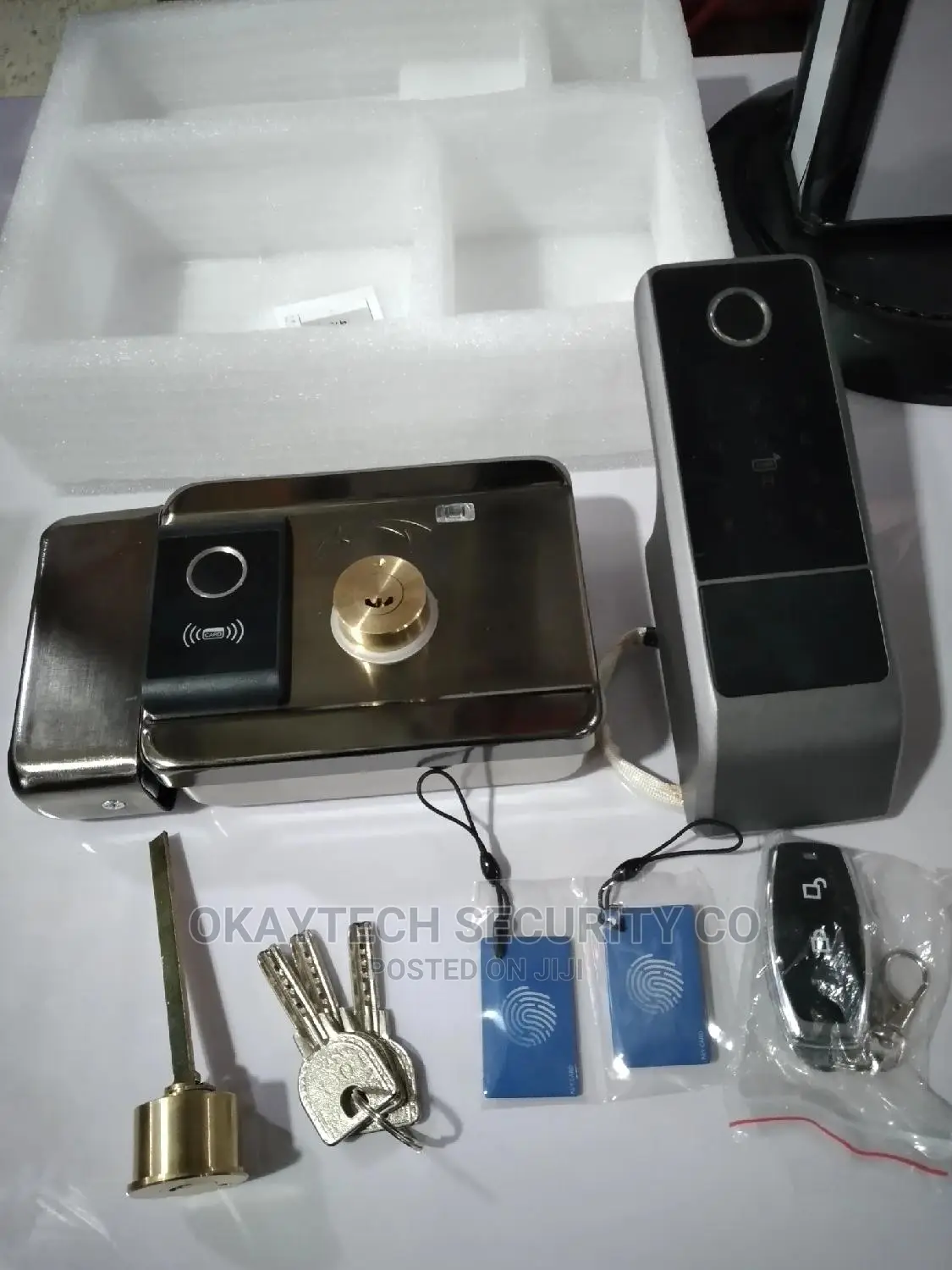 Wireless Fingerprint Double Side Access Lock