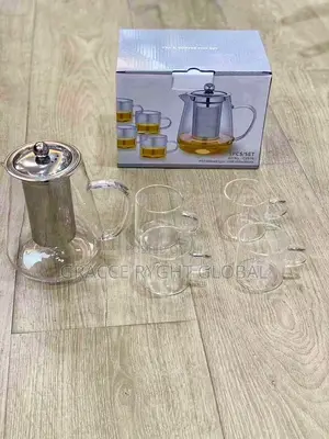 Glass Tea Pot Set