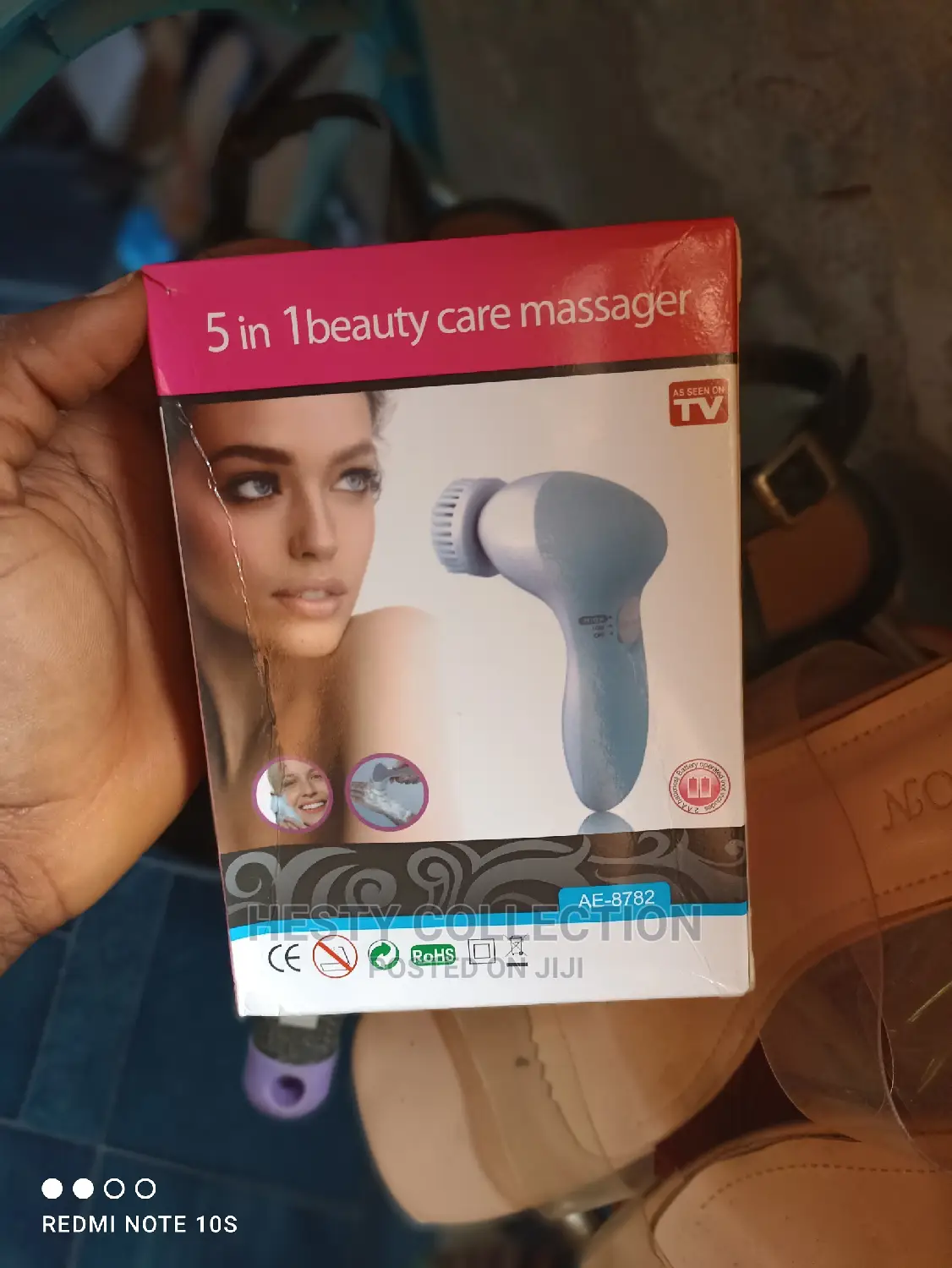 5 in 1 Beauty Massager Face Scrub Brush