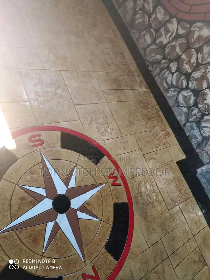 Compound Floor Design Services Increte Stamp Floor-Design