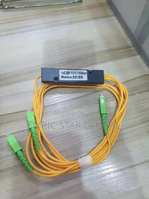 1 X 2 PLC Fiber Splitter, Mini Module SC/APC, Sm