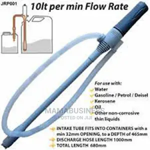 Electric Turbo Pump Automatic Fluid Transfer Pump + Adapter