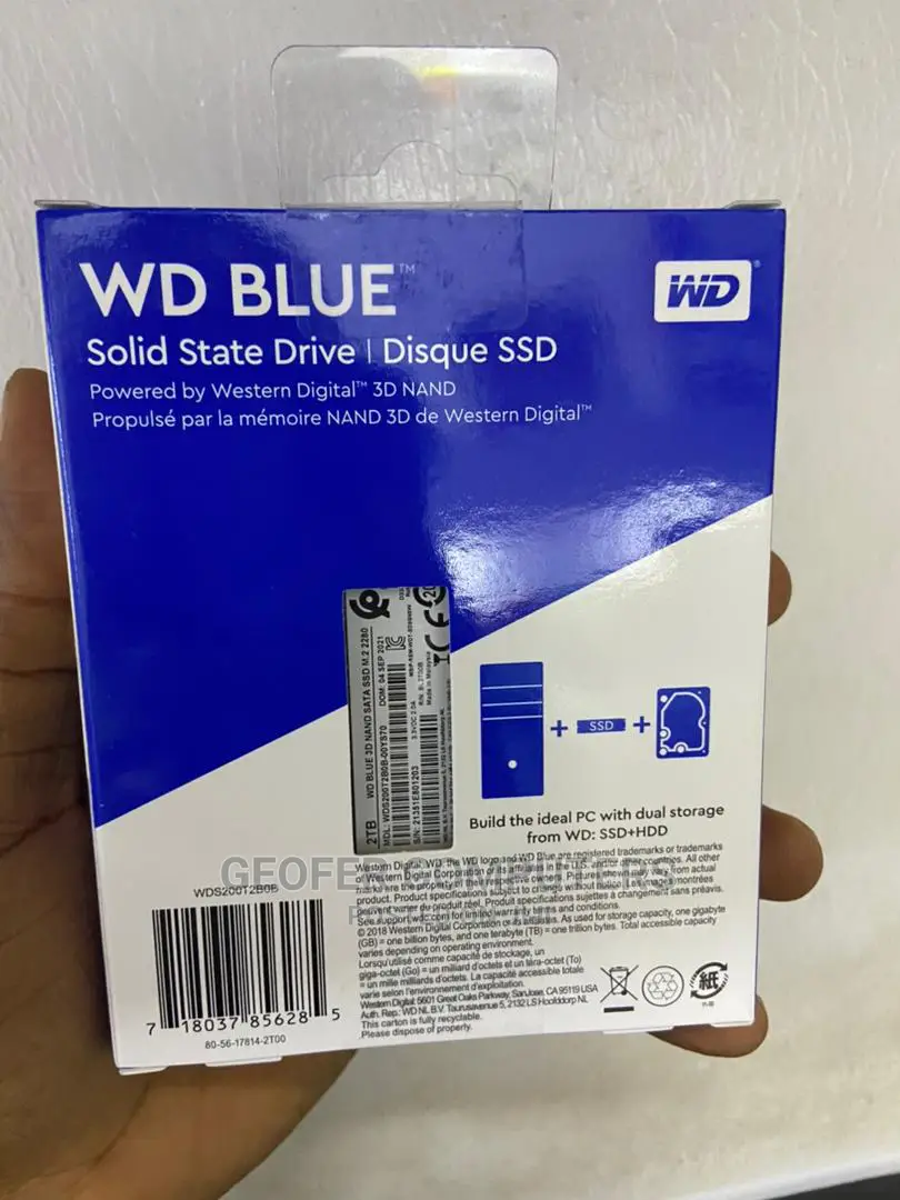 WD Blue 2tb SSD