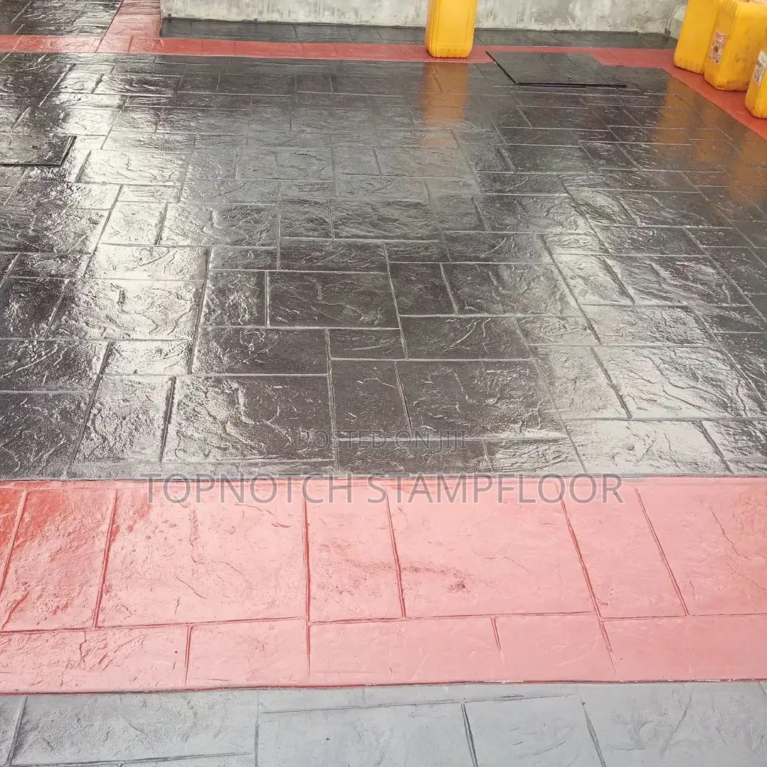 Stamp Floor Concrete Floor Work
