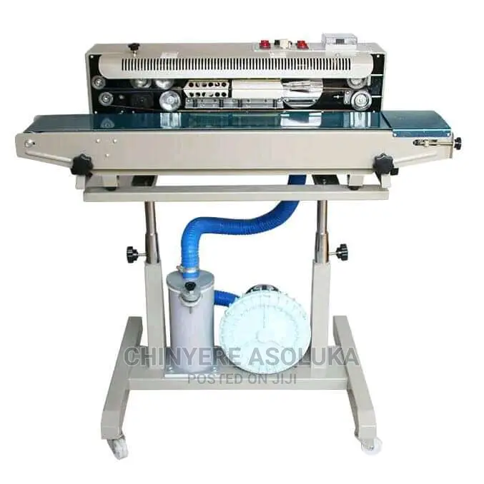 Inflating Band Sealing Machine.
