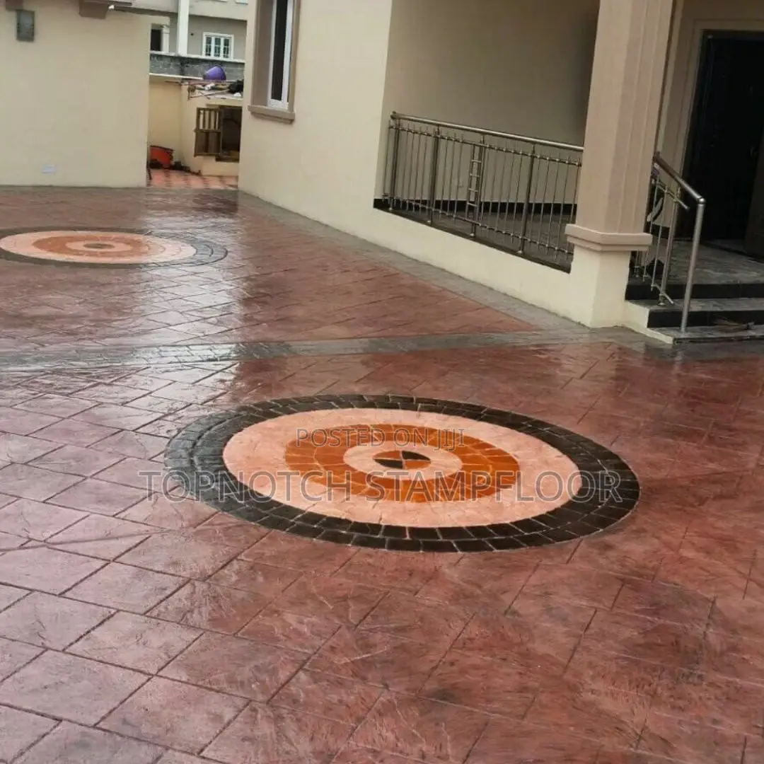 House Floor Design Outside Floor Stamp Floor