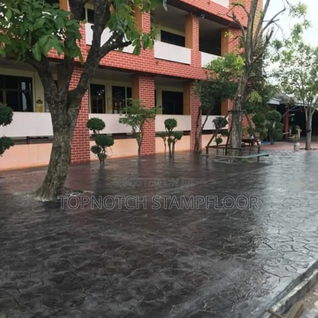 House Floor Design Outside Floor Stamp Floor