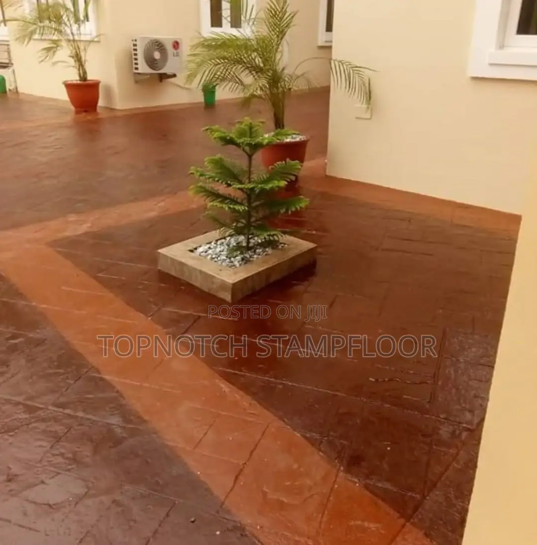 House Floor Design Outside Floor Stamp Floor