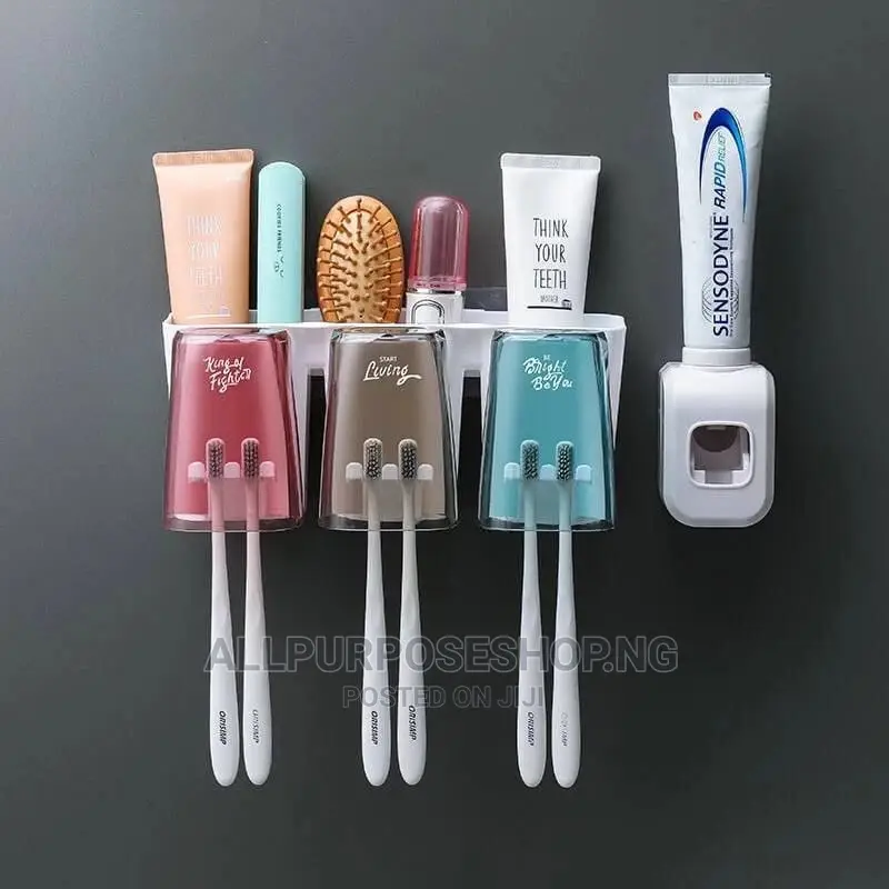 Toothpaste and Brush Holder