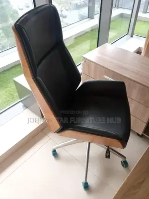 Executive M. D Wooden Back Office Chairs