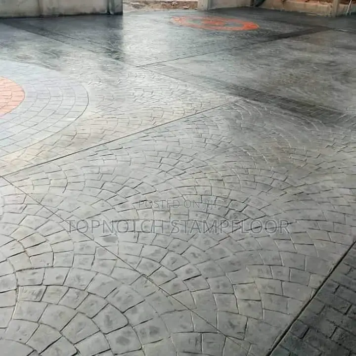 Concrete Stamp Floor Decor