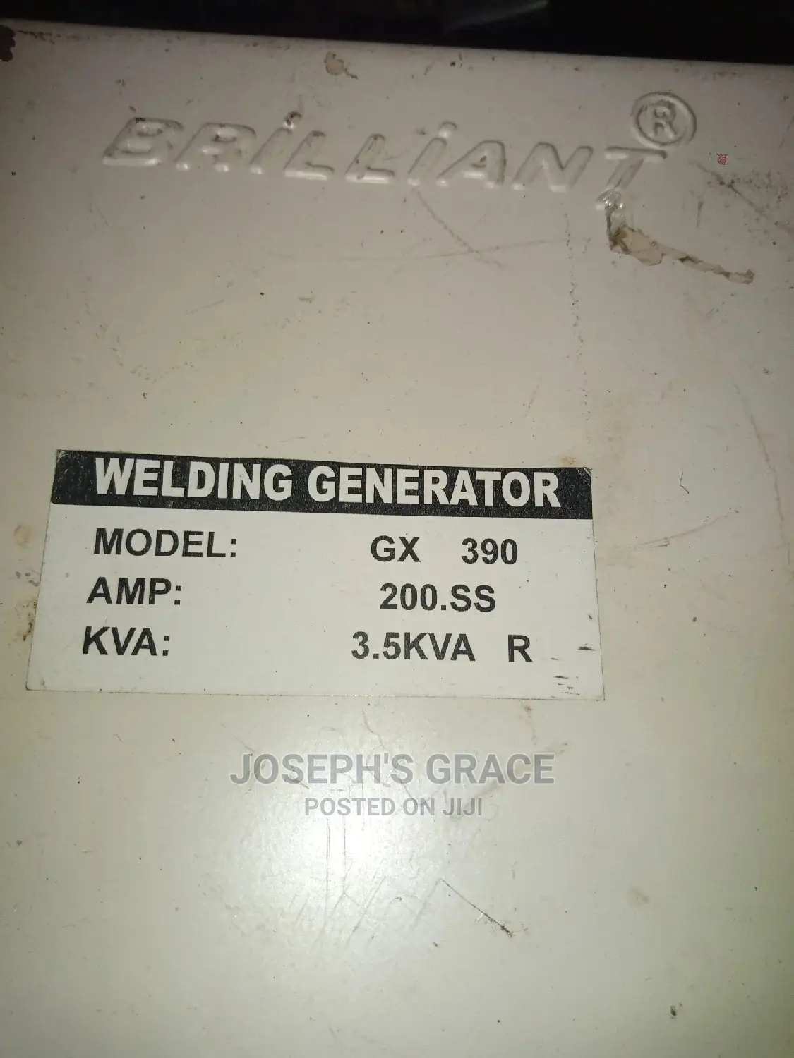 (200amps) Start And Welding Generator.