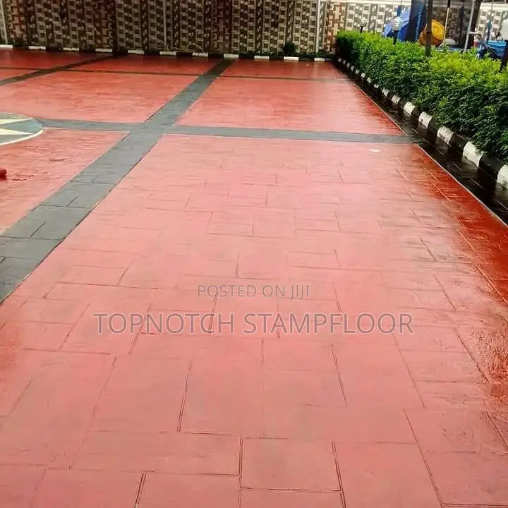 Foreign Concrete Floor Installation
