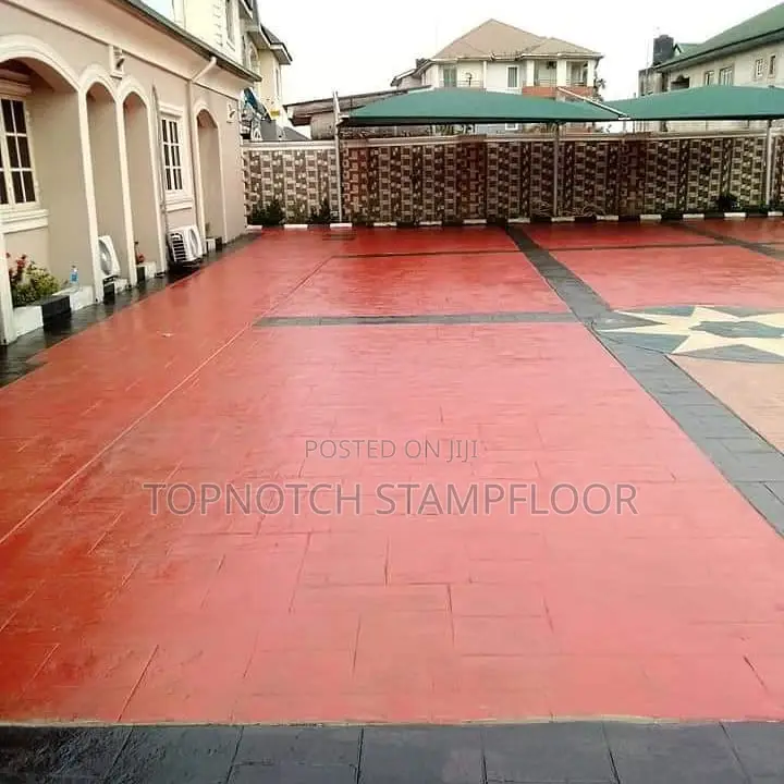 Foreign Concrete Floor Installation