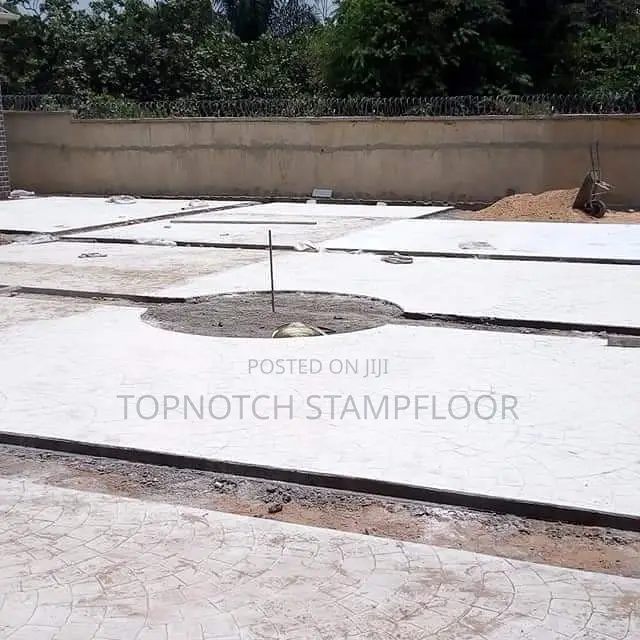 Foreign Concrete Floor Installation