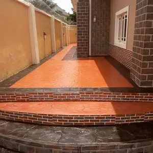 Foreign Concrete Floor Installation