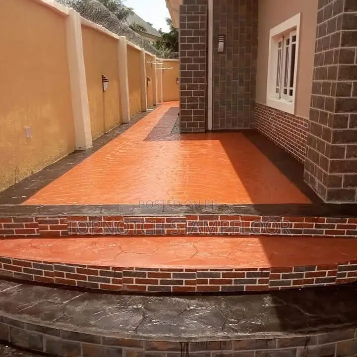 Foreign Concrete Floor Installation