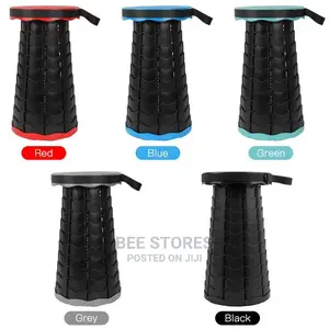 Foldable Retractable Stool Telescopic Adults Kids Chair
