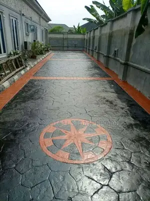 Photo - Modern Floor-Design Concrete Work/Stampfloor