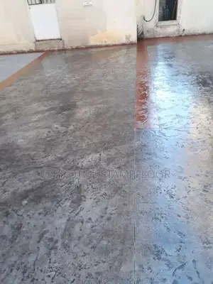 Reinforce Concrete Stamp Floor