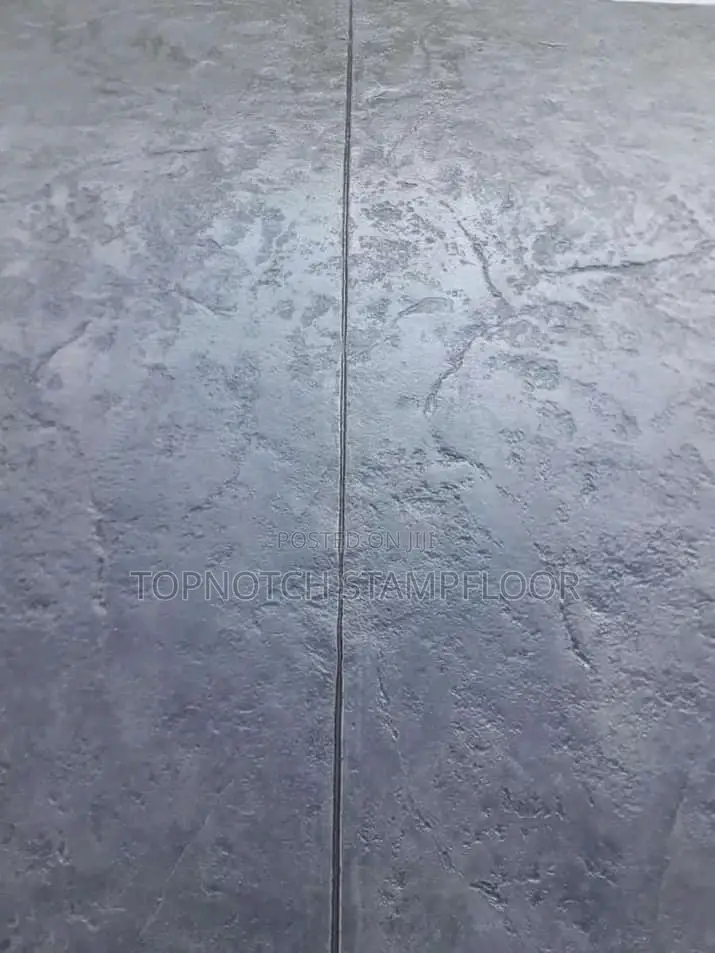Reinforce Concrete Stamp Floor