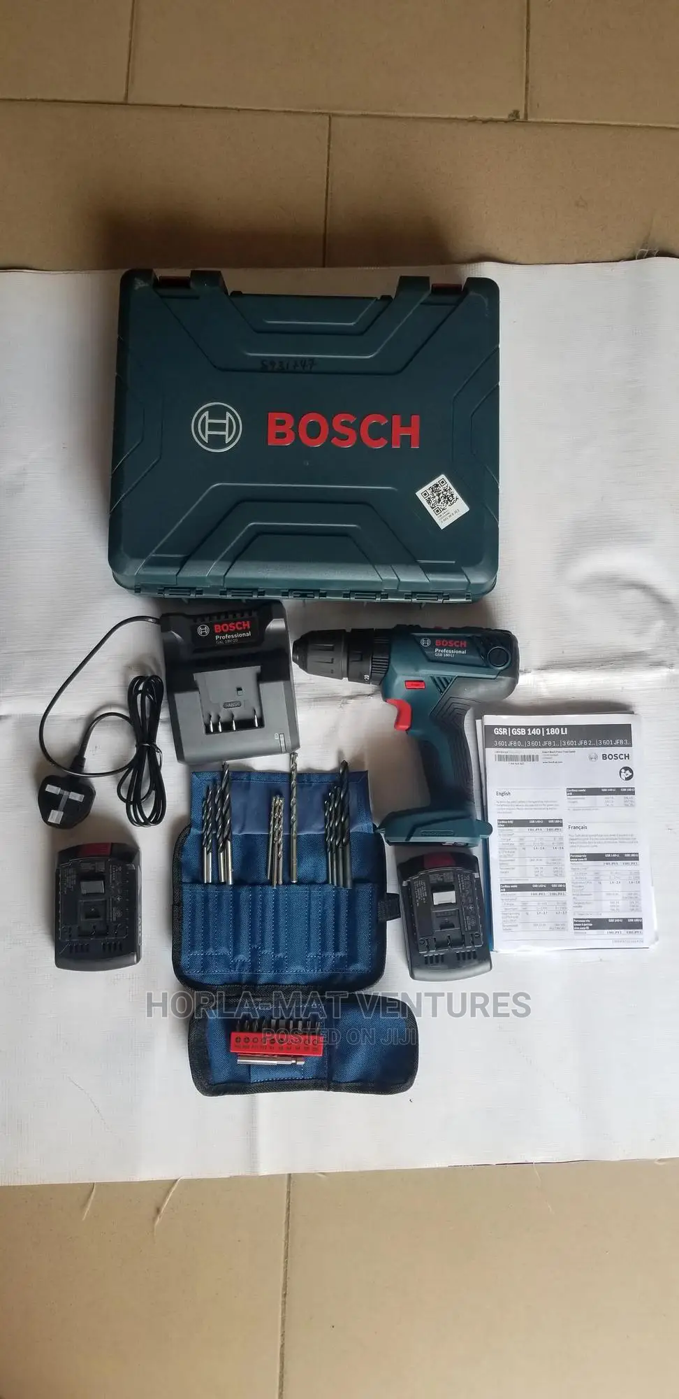 BOSCH REACHARGEABLE Cordless Drill / Driver