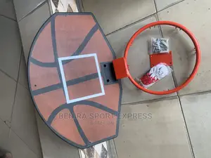 Kids Basketball Back Board, Rim and Net