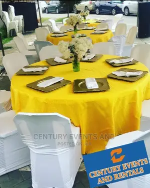 Chairs and Tables for Rent