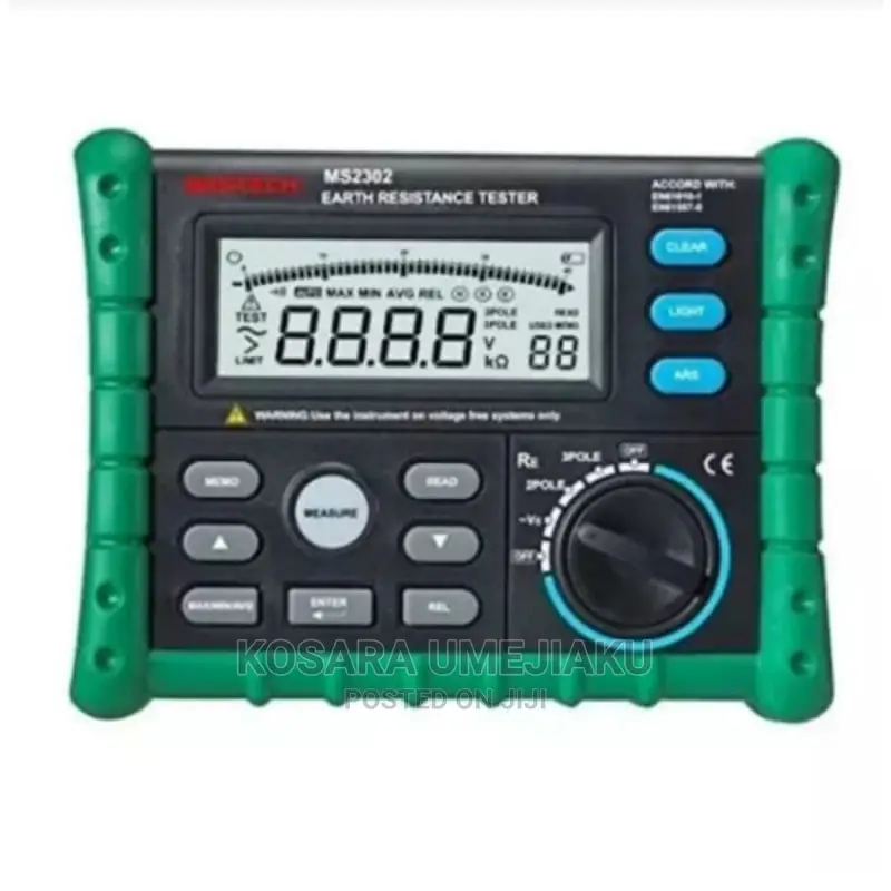 Earth Resistance Test Meter Ms2302