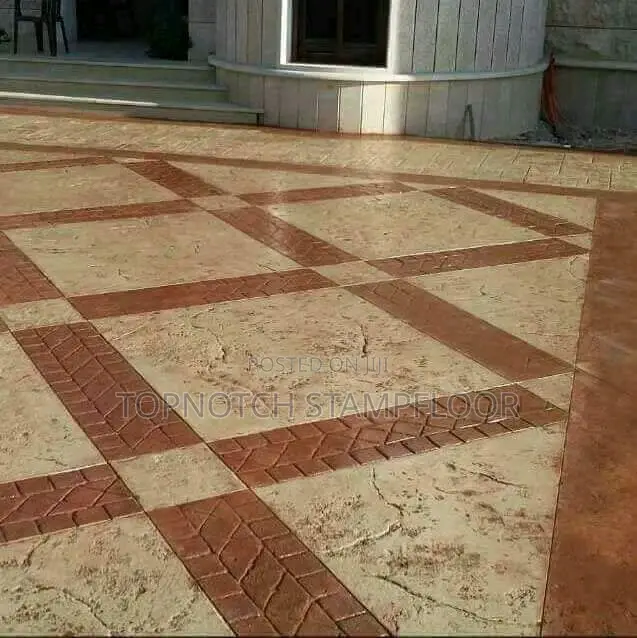 Foreign Concrete Floor Installation