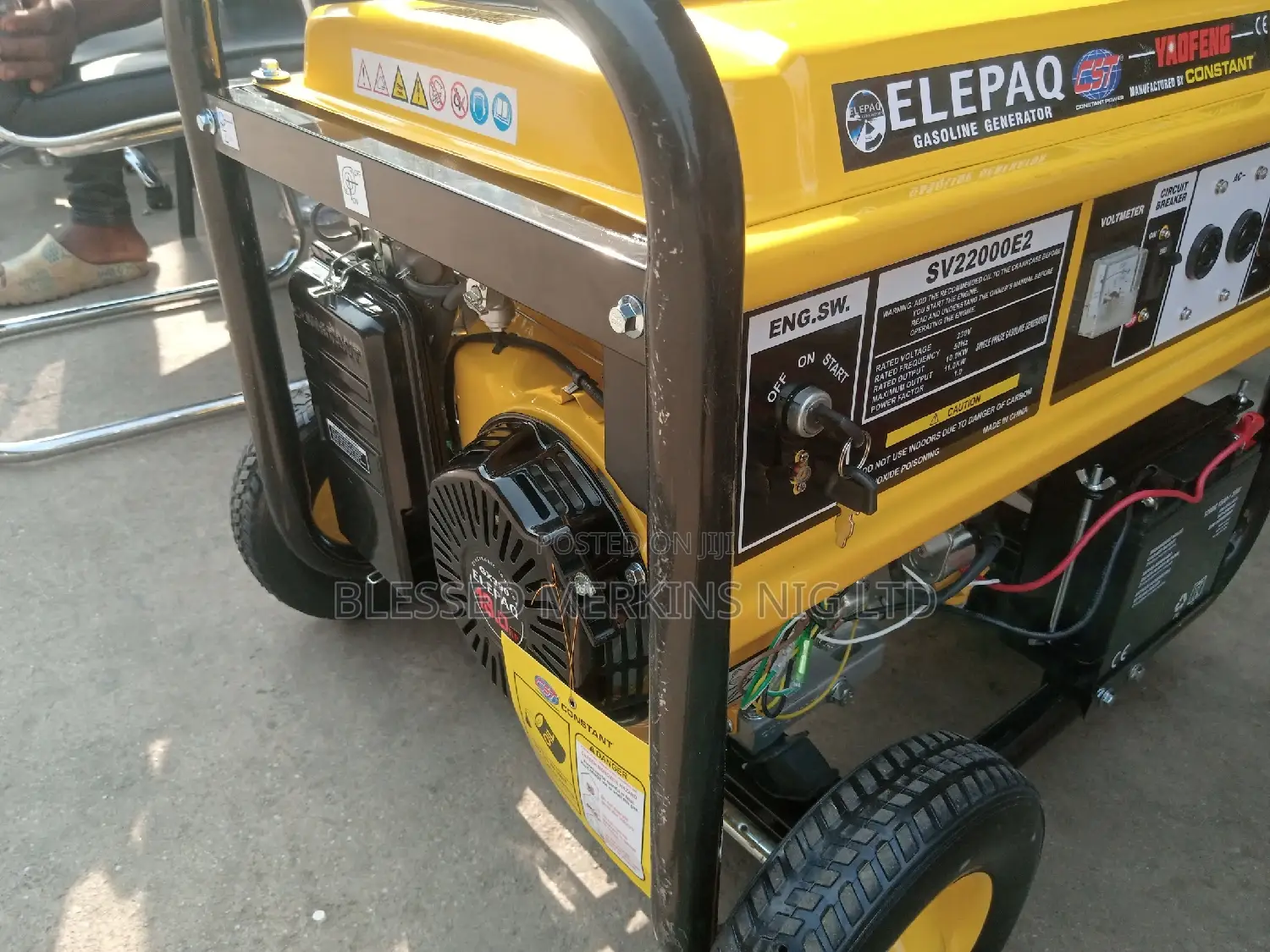 Elepaq Petrol Generator Constant 10.5kva