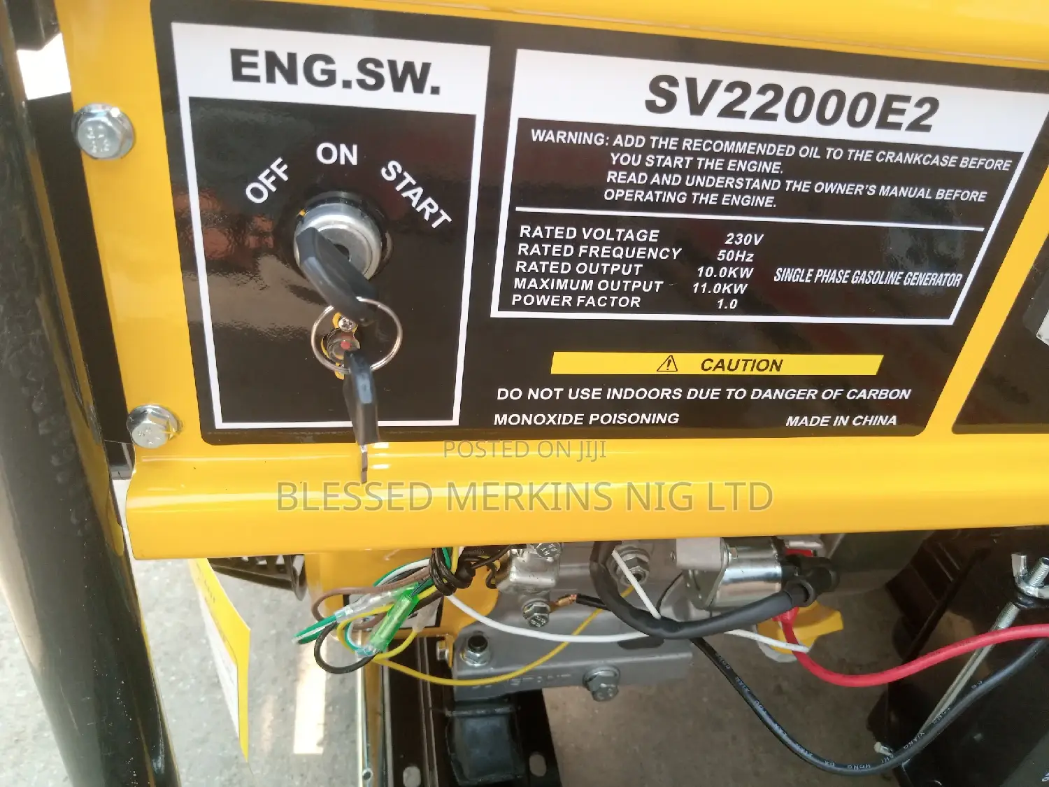 Elepaq Petrol Generator Constant 10.5kva