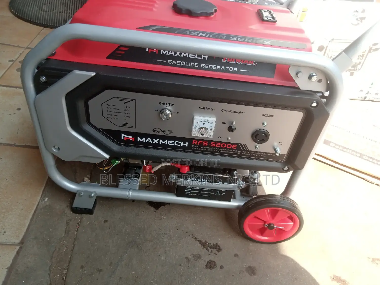 Max-Mech Petrol Generator 3kva