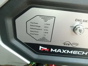 Max-Mech Petrol Generator 3kva