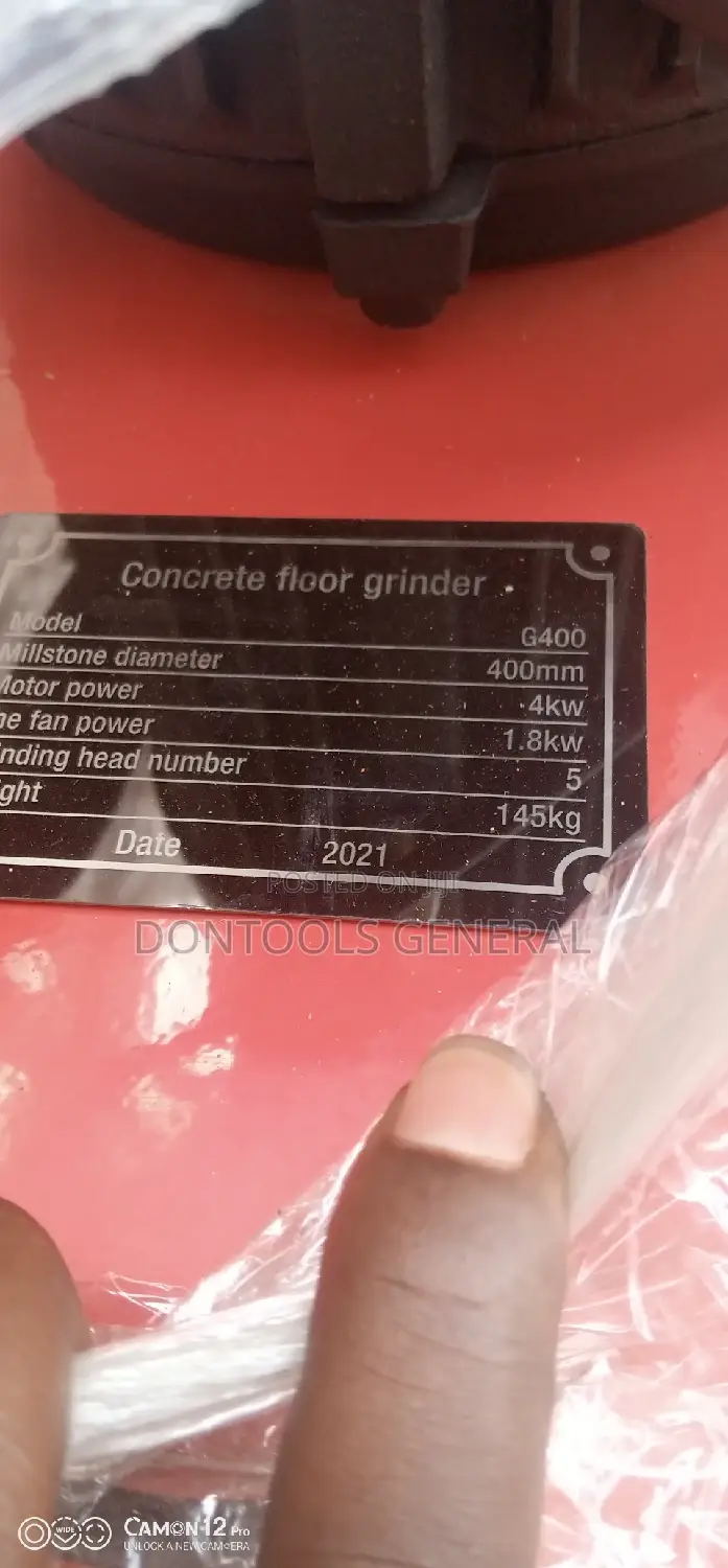 Concrete Floor Grinder, Model:G400 Millstone Diameter:400mm