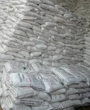Caustic Soda Pearls/Flakes or Sodium Hydroxide 25kg Bag 99%