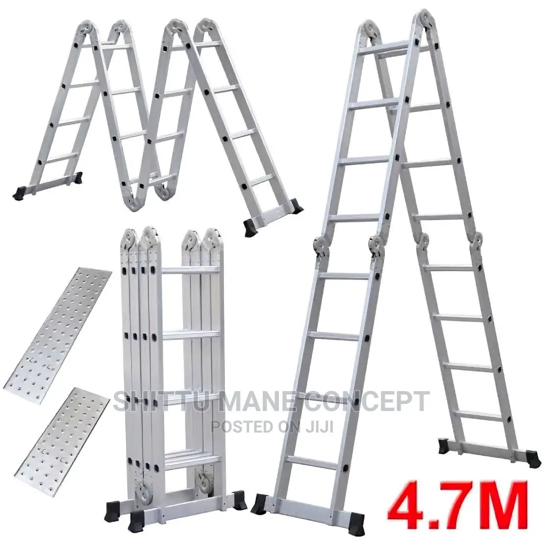 Aluminum Foldable Ladder 4 by 4