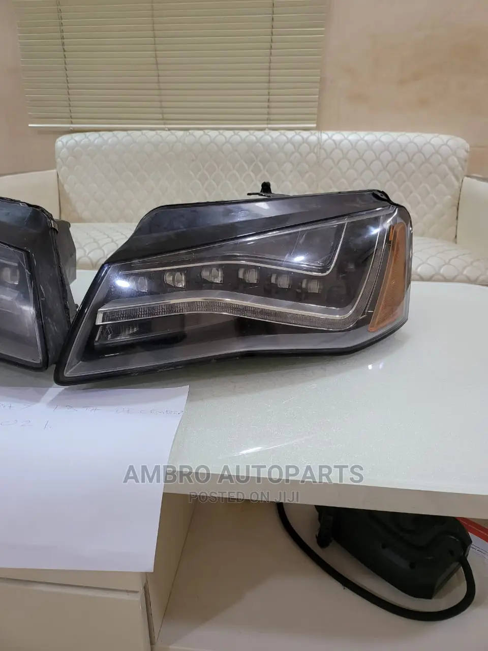 Headlamp Audi A8 2013