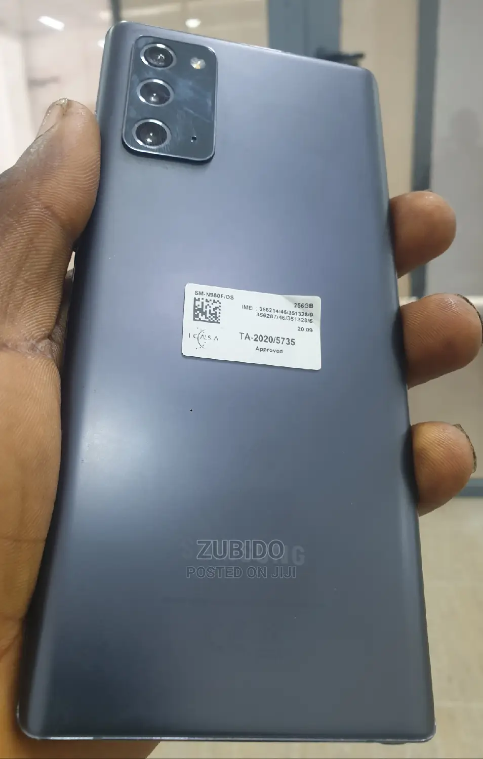 Samsung Galaxy Note 20 5G 128 GB Gray