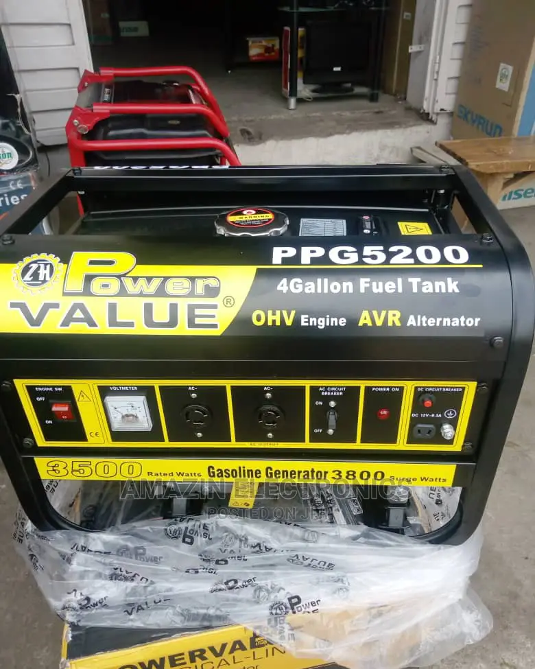 Powervalue 5200 Generator (100%COPPER)