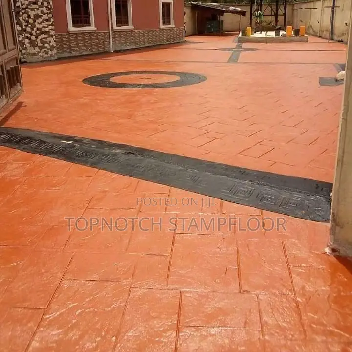 Concrete Stamp Floor With Patterns