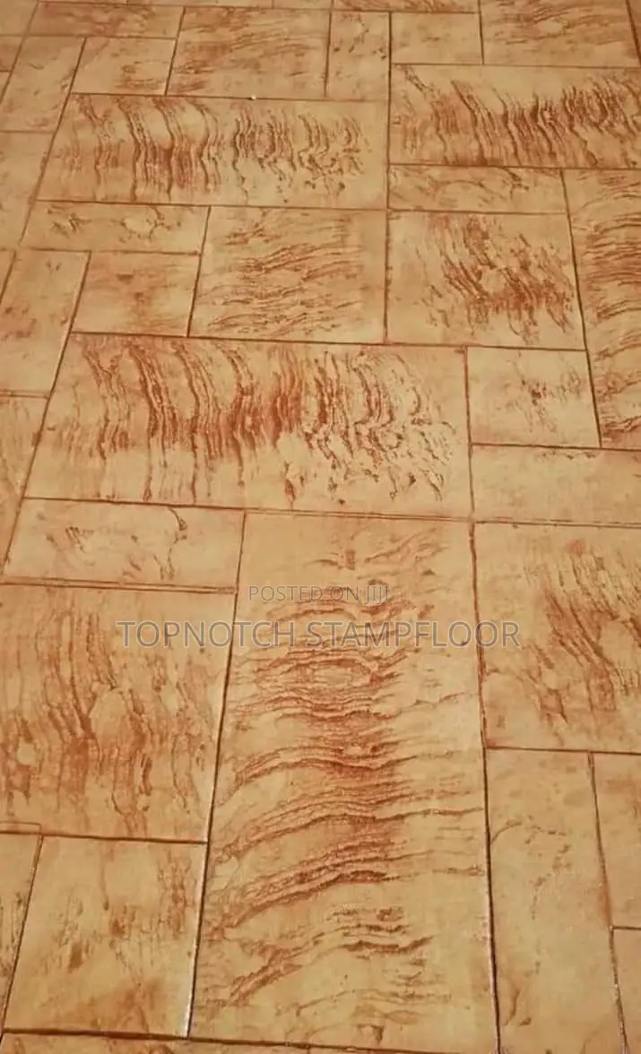 Concrete Stamp Floor With Patterns