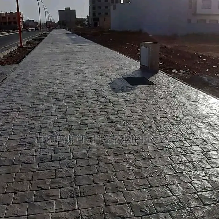 Concrete Installed With Polish