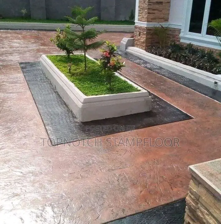 Concrete Installed With Polish