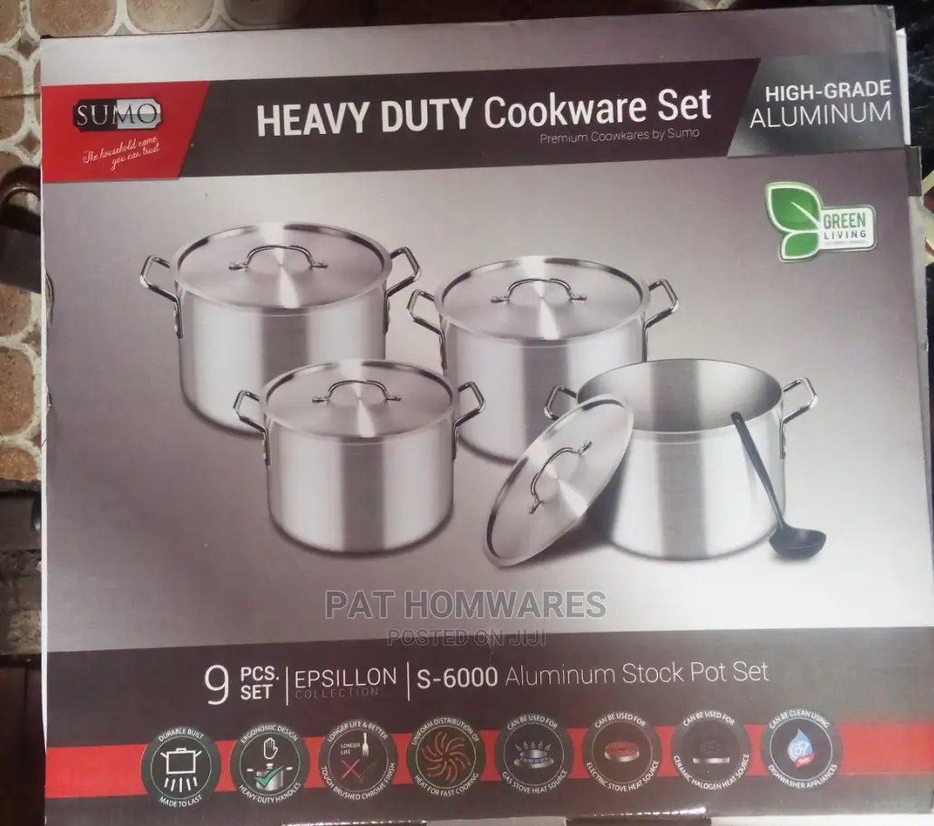Cookware Set 9pcs