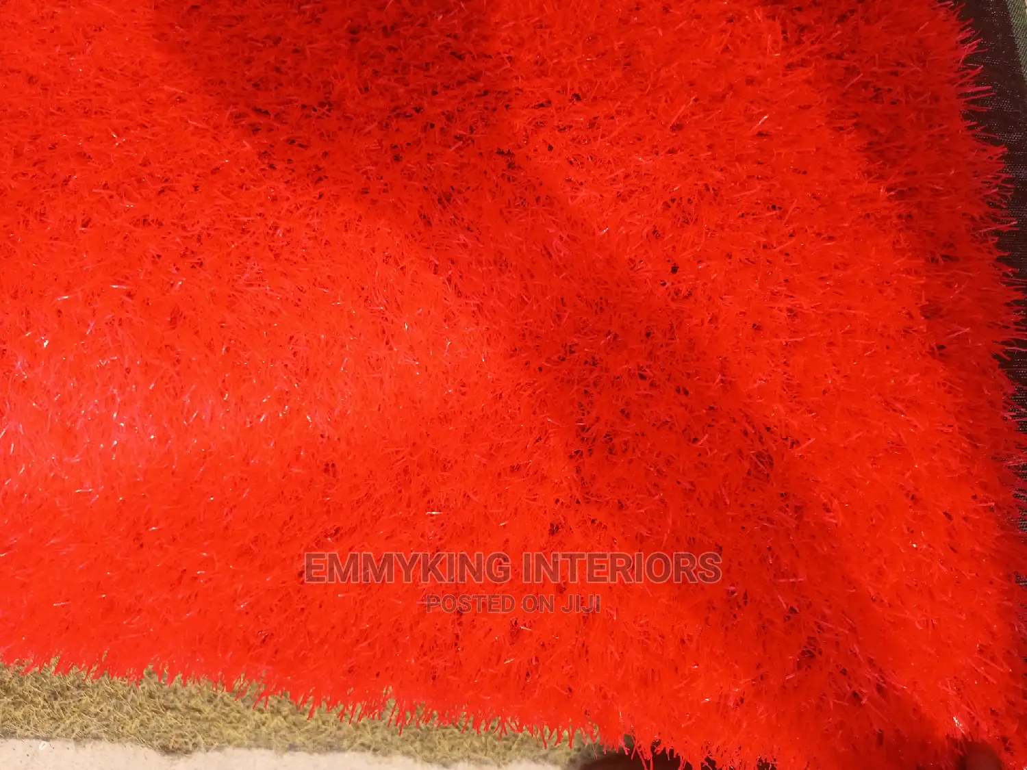 Red Artificial Grass