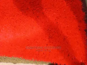 Red Artificial Grass